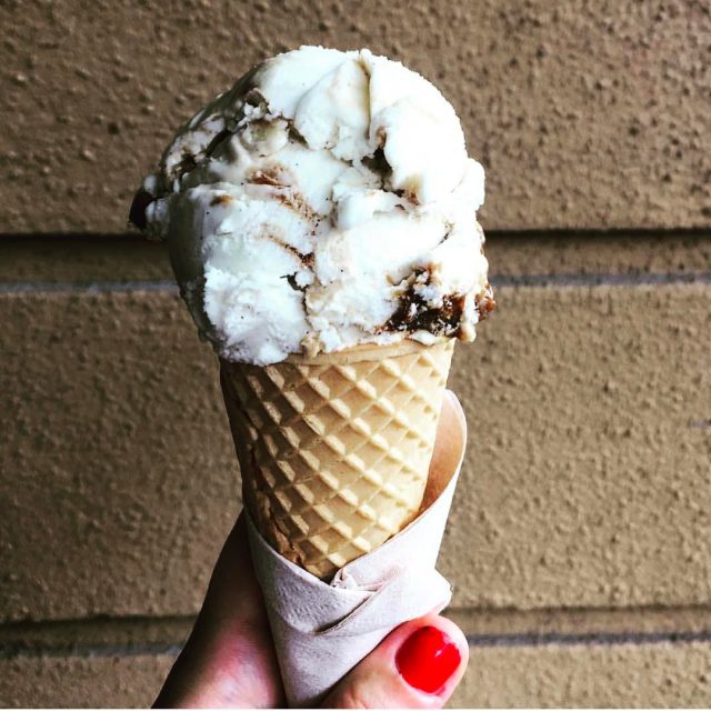 Suns out tongues out smashing it with Organic jersey milkhellip