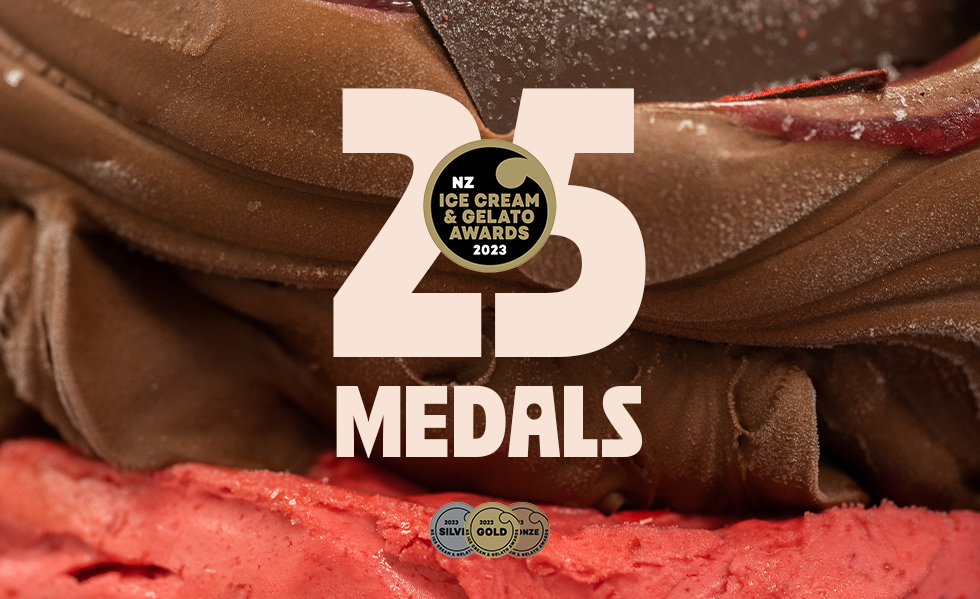 Island Gelato takes 25 medals at the NZ Ice Cream and Gelato Awards 2023!