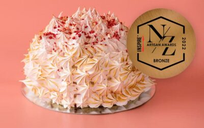 Summer Bombe Alaska Gelato Cake Wins a Bronze Award at 2022 Inspire+ NZ Artisan Awards