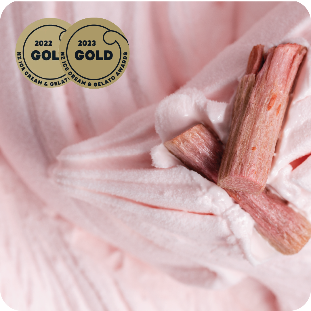 RHUBARB{V}-GOLD NZ IA 22